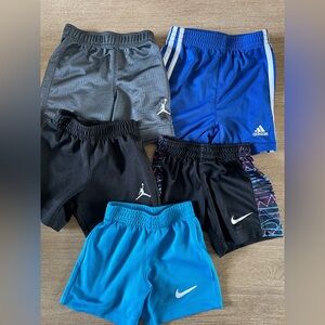 Nike Kids Black Athletic Shorts